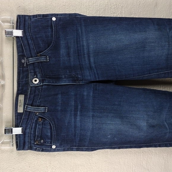 AG Adriano Goldschmied The Stilt Blue Dark Wash Cigarette Leg Ankle Jean - Picture 2 of 11